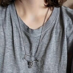 {NEW} Stainless Steel Hypoallergenic Longline Necklace